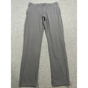 Travis Mathew Legacy Stretchknit Pants Mens 32x31 Gray Stretch Cotton Soft Golf